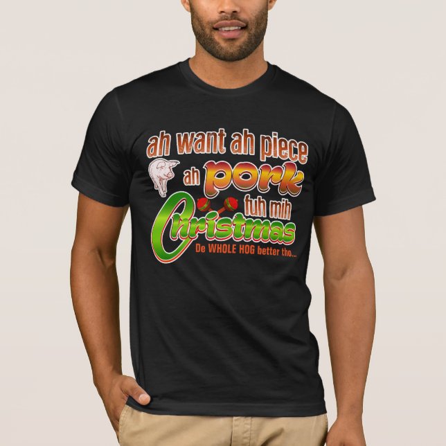 Camiseta Piece ah Pork / Trini Natal (Frente)