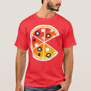 Camiseta Piece Pizza Slicefunny Casais Pizza S 100