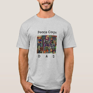 Camiseta Piecie-Piecie, corpo de paz, D     A     D