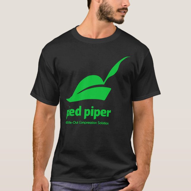 Camiseta Pied Piper Essential T-Shirt (Frente)