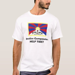 Camiseta Piedade da prática - AJUDA TIBET