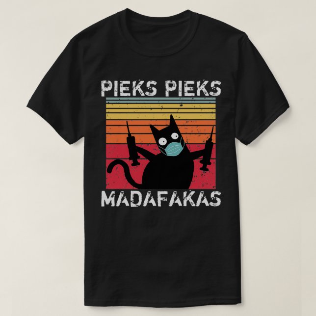 Camiseta Pieks pieks Madafakas  (Frente do Design)