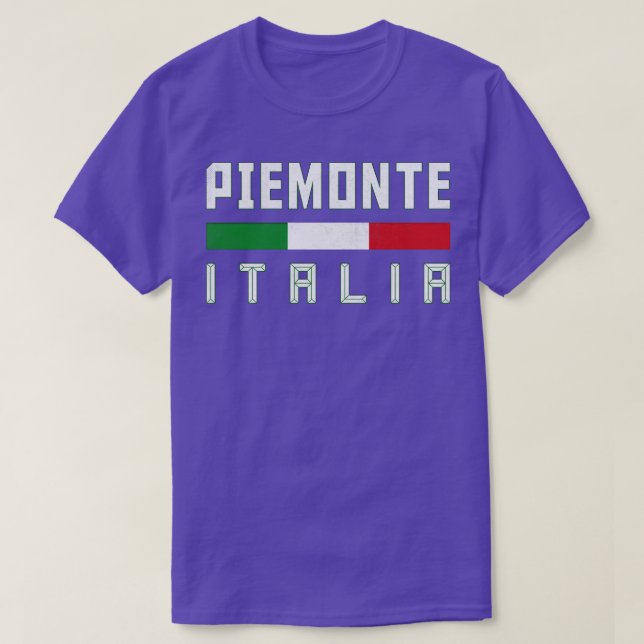 Camiseta Piemonte Itália (Frente do Design)
