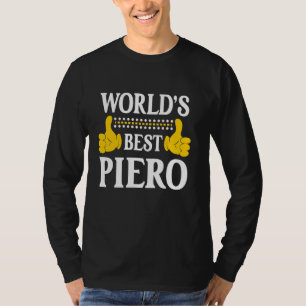 Camiseta Piero Personal Name Engraçado Primeiro Nome Melhor