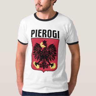 Camiseta Pierogi Butter and Onion - Emblem de águia polone
