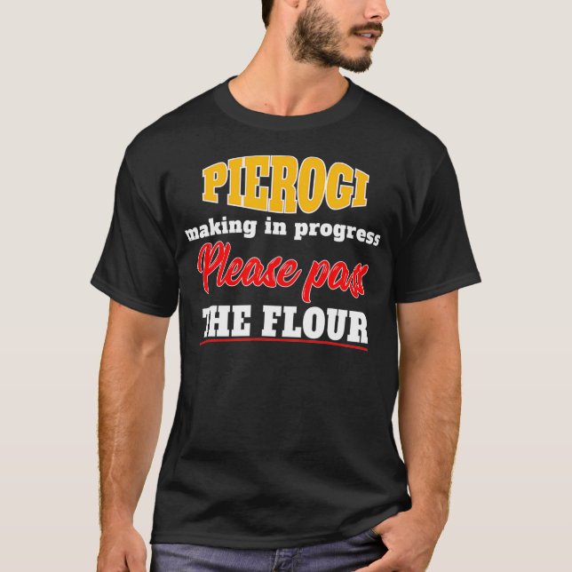 Camiseta Pierogi Inspirou Pierogi Maker Relacionado A Piero (Frente)