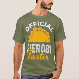 Camiseta Pierogi Oficial Taster Comida Polonesa Pierogies
