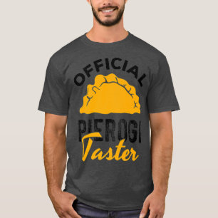 Camiseta Pierogi Oficial Taster Comida Polonesa Pierogies