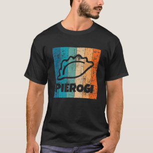 Camiseta Pierogi Polonesa Cozinha Retro Dumplings Polônia G