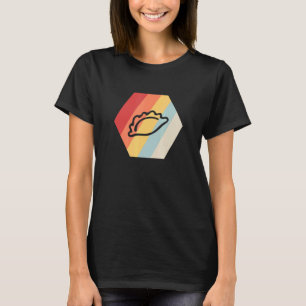 Camiseta Pierogi Polska Kitchen Retro Dumplings Polônia