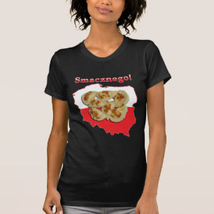 Camiseta Pierogi Smacznego Mapa Polonês