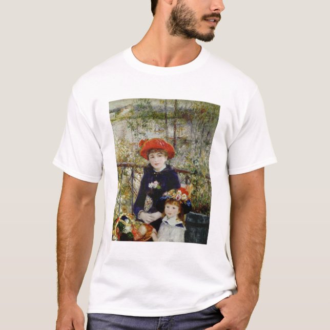 Camiseta Pierre A Renoir| Duas Irmãs, ou No Terreno (Frente)