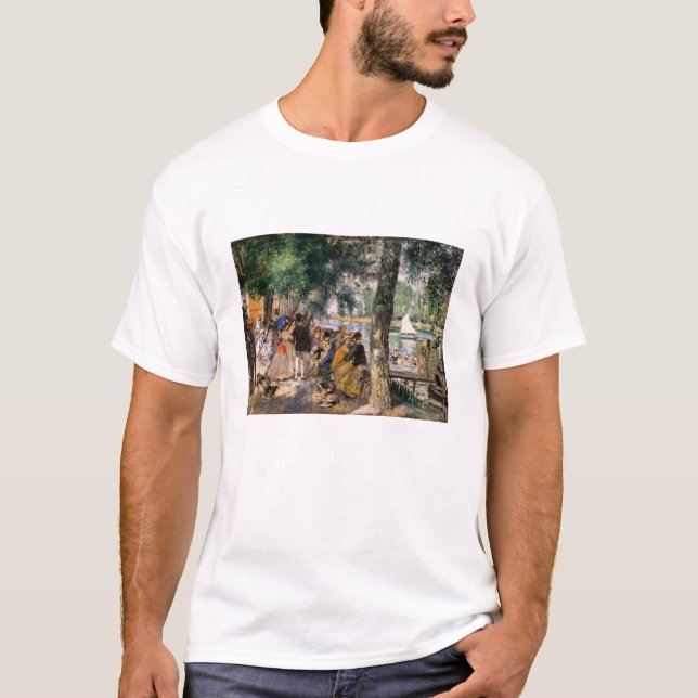 Camiseta Pierre-Auguste Renoir - Banho no Sena (Frente)
