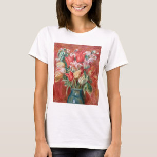 Camiseta Pierre-Auguste Renoir - Buquê de Tulipas