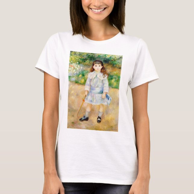 Camiseta Pierre-Auguste Renoir - Criança com chicote (Frente)