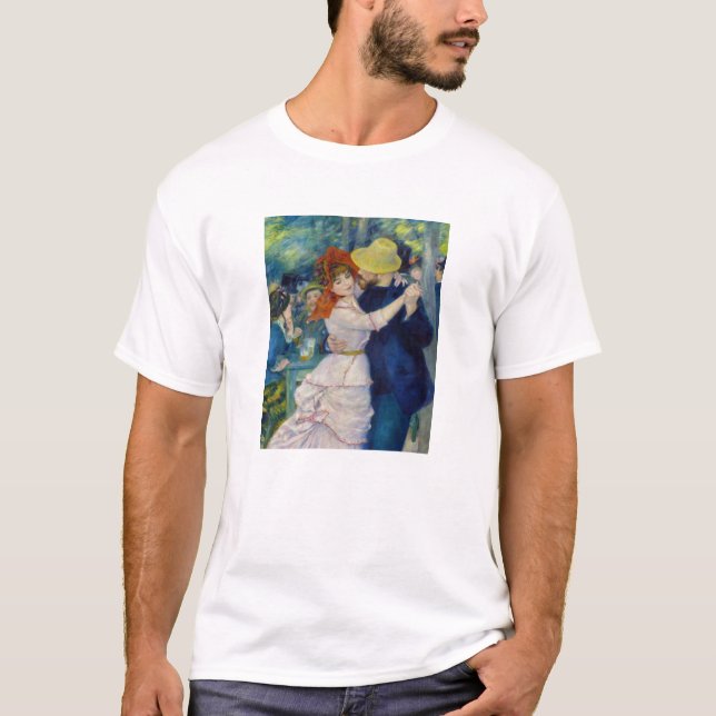 Camiseta Pierre-Auguste Renoir - Dança em Bougal (Frente)