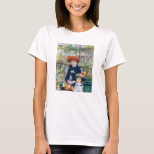 Camiseta Pierre-Auguste Renoir - Duas irmãs no Terraço
