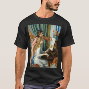 Camiseta Pierre-Auguste Renoir Duas Jovens Raparigas Na