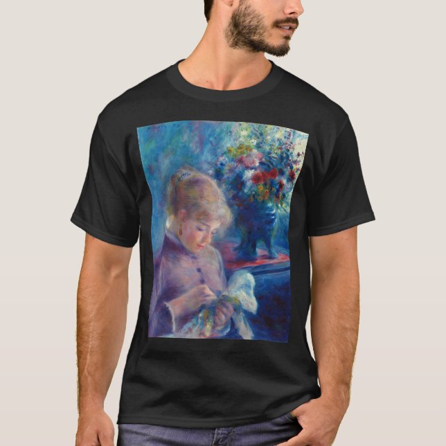 Camiseta Pierre-Auguste Renoir Jovem Mulher (Frente)