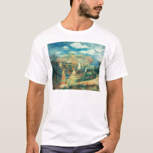 Camiseta Pierre bancos de Renoir um   do Seine em