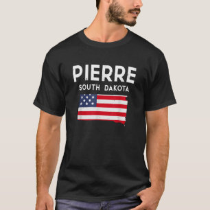 Camiseta Pierre South Dakota EUA State America Viagem South