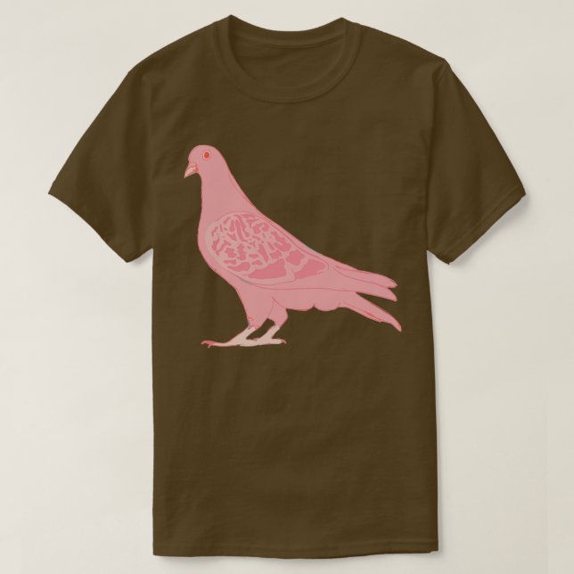 Camiseta Pierre the Pigeon (Frente do Design)