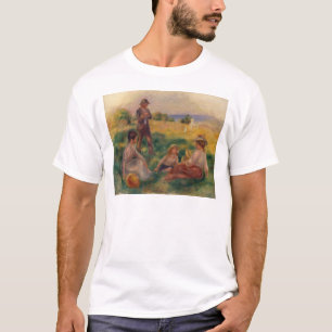 Camiseta Pierre um partido de Renoir no país em Berneval