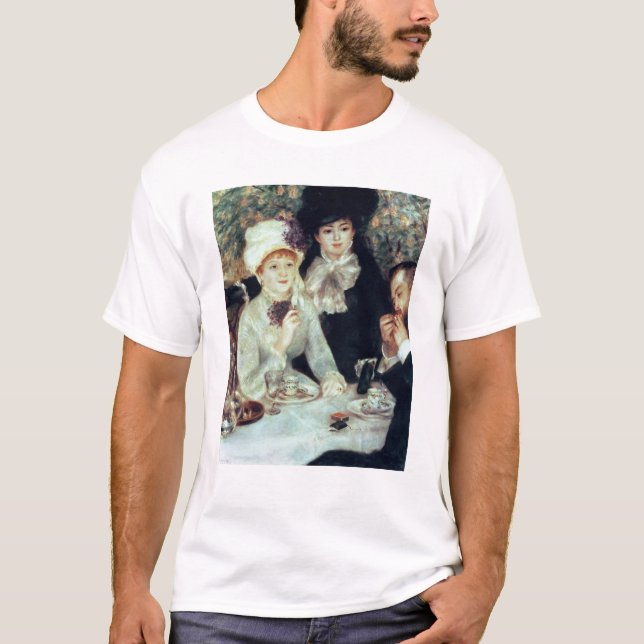 Camiseta Pierre um Renoir | a extremidade do almoço (Frente)