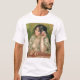 Camiseta Pierre um Renoir | Gabrielle com um rosa (Frente)