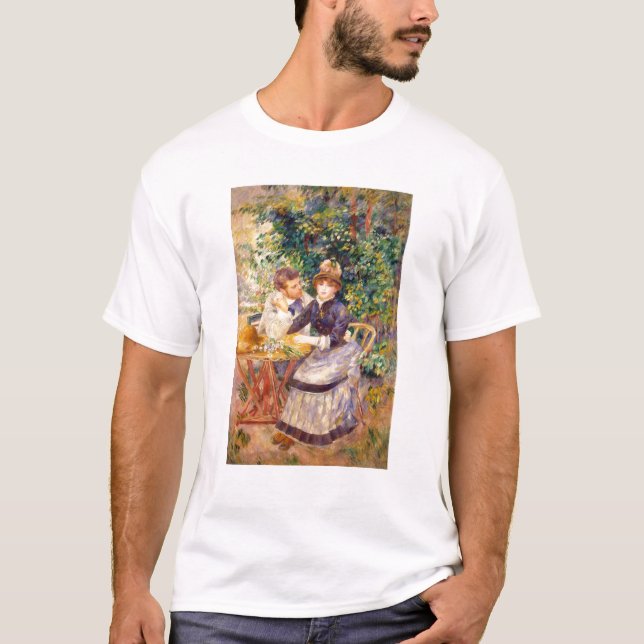 Camiseta Pierre um Renoir | no jardim (Frente)
