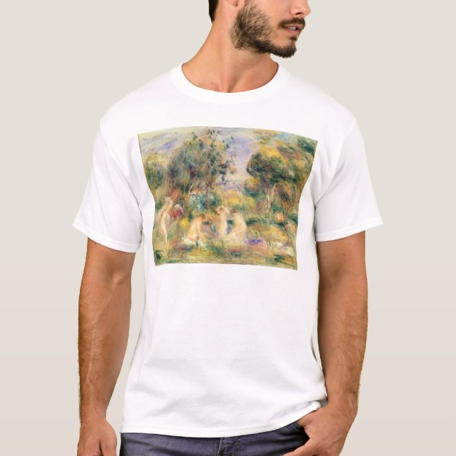 Camiseta Pierre um Renoir | os Bathers (Frente)