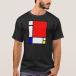 Camiseta Piet Mondrian - arte neoplástica<br><div class="desc">Piet Mondrian - arte neoplástica</div>