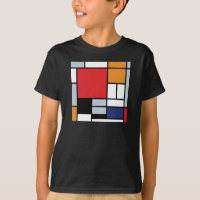 Piet Mondrian - Composição com Grande Plano Vermel