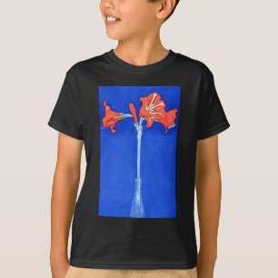 Camiseta Piet Mondrian - Pintura de Flor de Arte Fino Amary