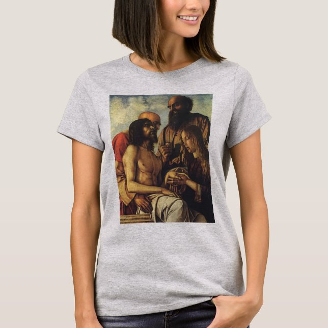 Camiseta Pieta de Giovanni Bellini, Arte Fina Renascentista (Frente)