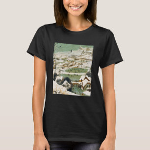 Camiseta Pieter Bruegel, o Velho Caçadores da Neve
