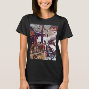 Camiseta Pieter Bruegel O Velho Censo de Belém 2