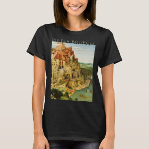 Camiseta Pieter Bruegel O Velho Torre Excelente de Babel