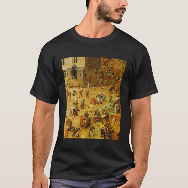 Camiseta Pieter Bruegel The Elder Children Games 3 (Frente)