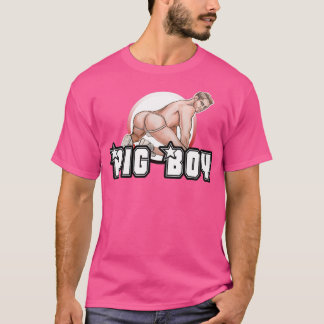 Camiseta Pig Boy Bots Up