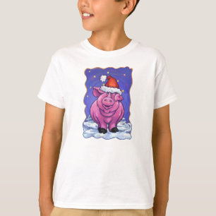Camiseta Pig Christmas