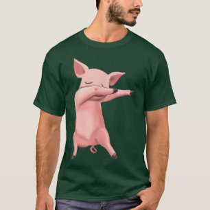 Camiseta Pig Dabbing Dab Dance Funny Dancing