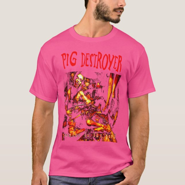 Camiseta Pig Destroyer - Prowler No Jardim (Frente)