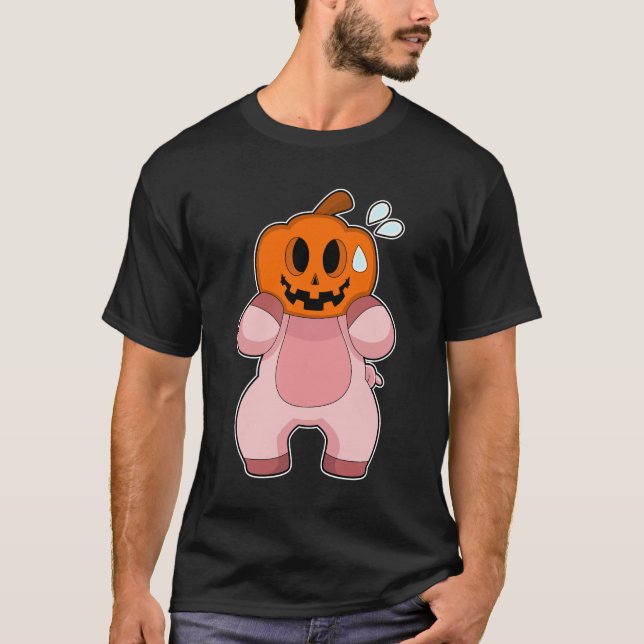 Camiseta Pig Halloween (Frente)