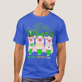 Camiseta Pig Happy St Patricks Day Family Farmer Farming Lo