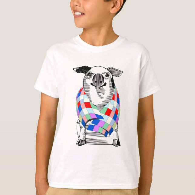 Camiseta Pig-in-a-Blanket (Frente)