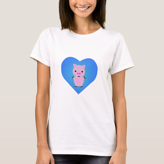 Camiseta Pig Love (Frente)