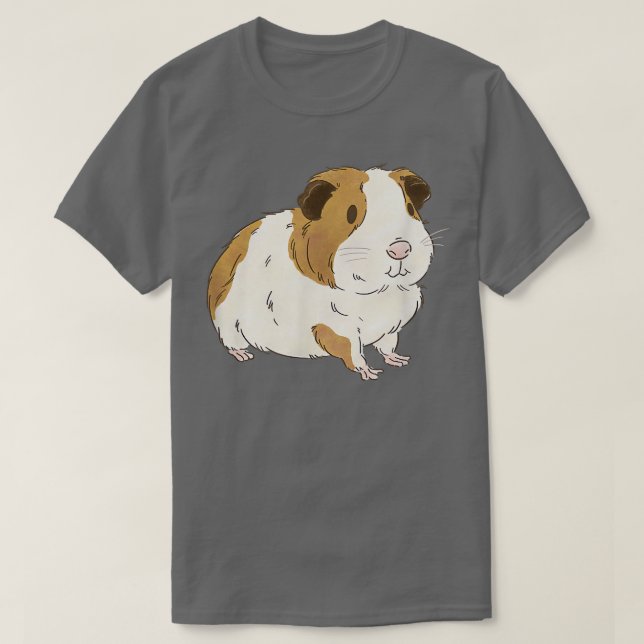 Camiseta Pig Mãe Guiné Pig Amantes (Frente do Design)