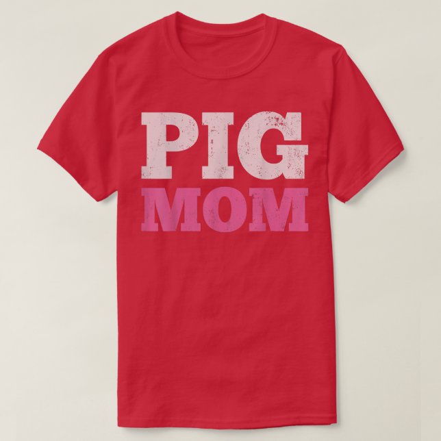 Camiseta Pig Mãe Mãe (Frente do Design)