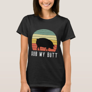 Camiseta Pig Rub Meu Bumbum Pit Mestre Churrasco Pit Grelha